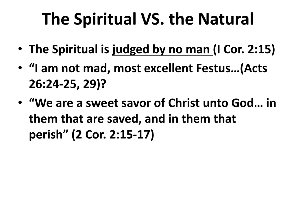 the spiritual vs the natural 3