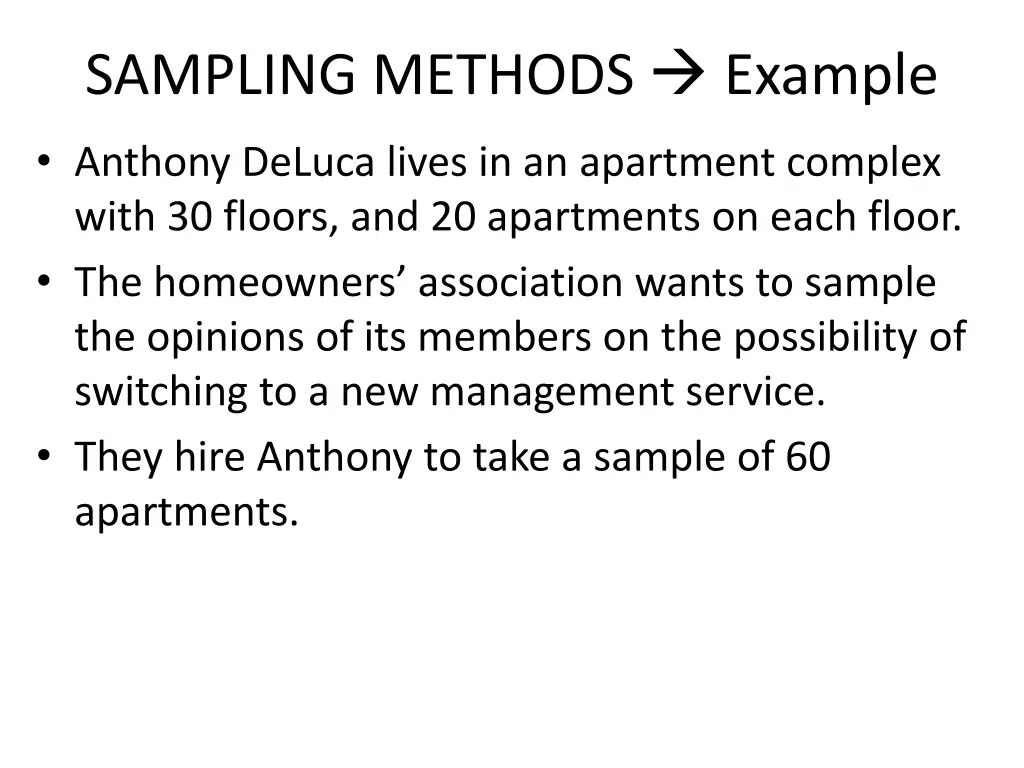 sampling methods example