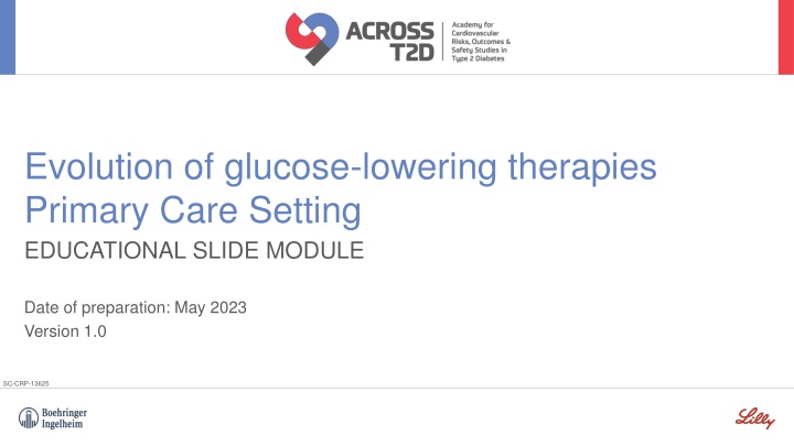 evolution of glucose lowering therapies primary