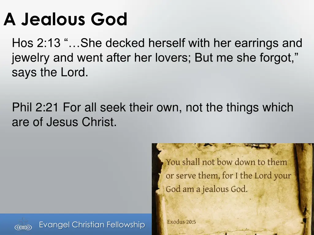 a jealous god 1