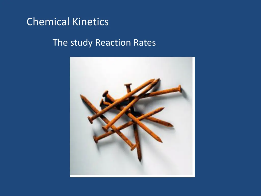 chemical kinetics 1