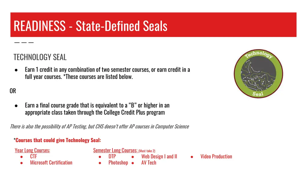 readiness state defined seals 2