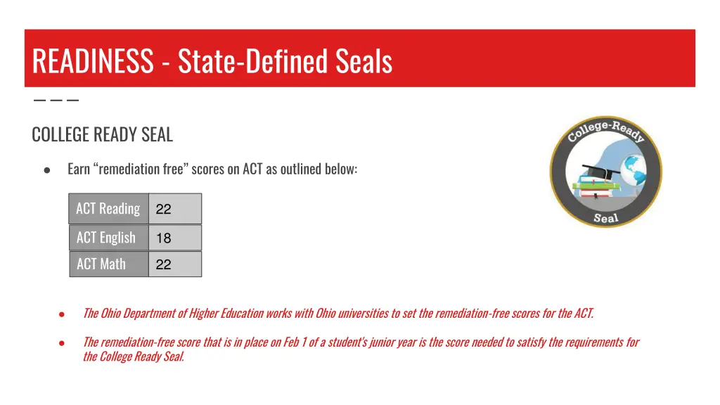 readiness state defined seals 4