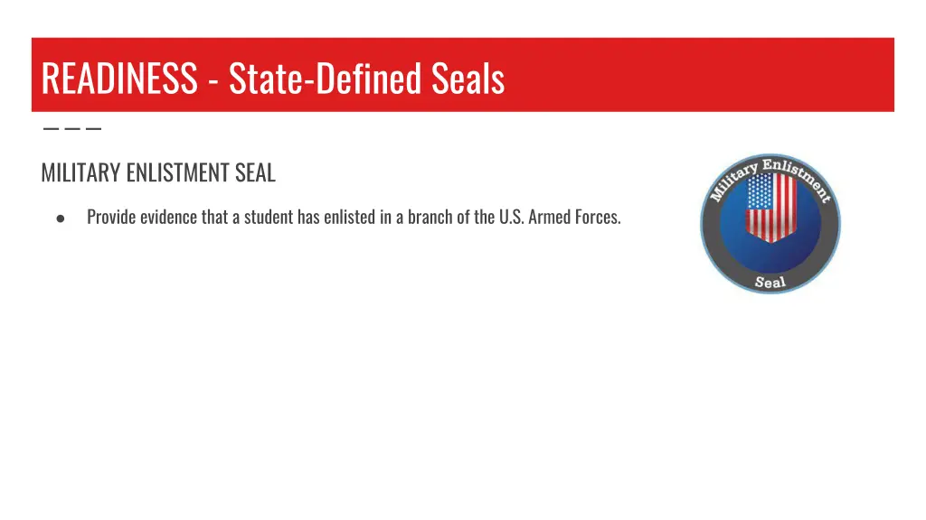 readiness state defined seals 6