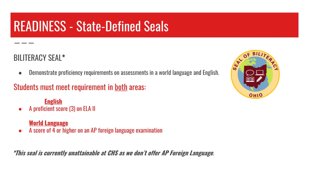 readiness state defined seals 7