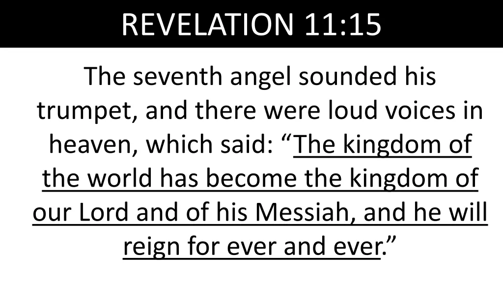 revelation 11 15