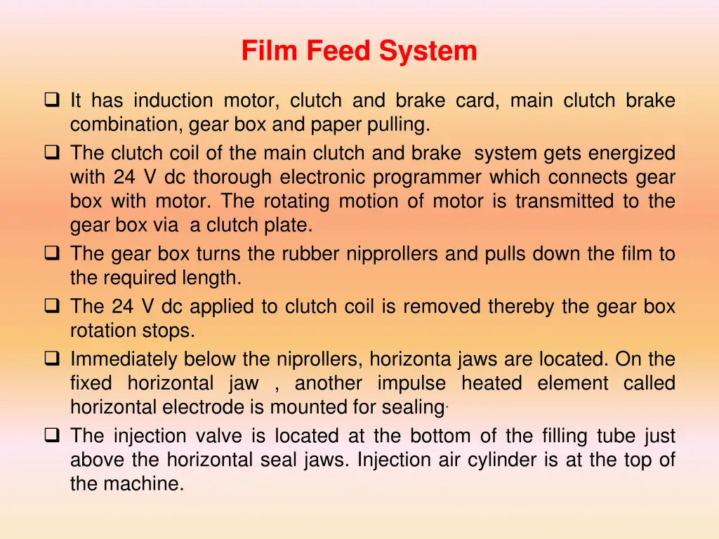 film feed system