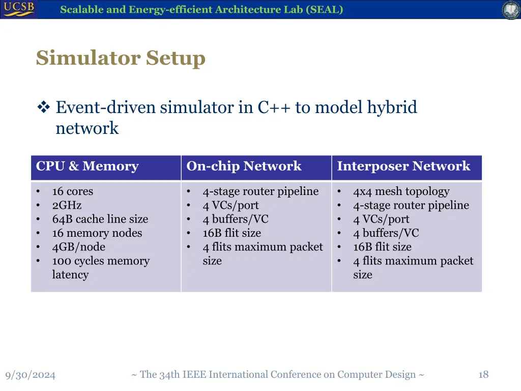 scalable and energy efficient architecture 17