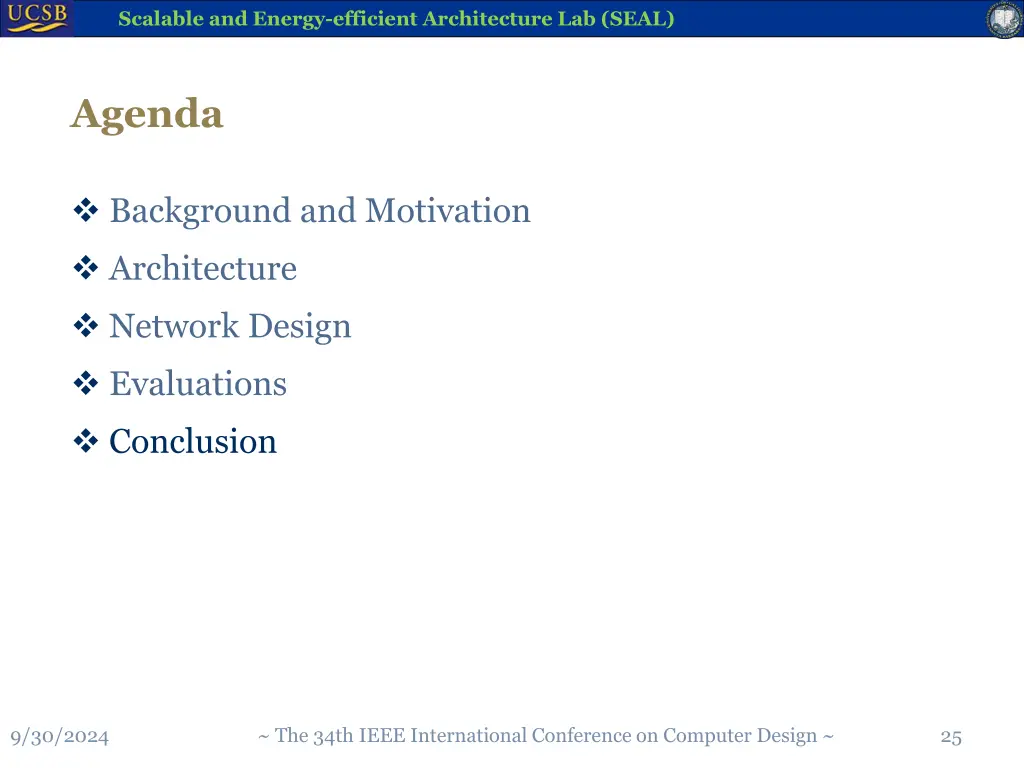 scalable and energy efficient architecture 24