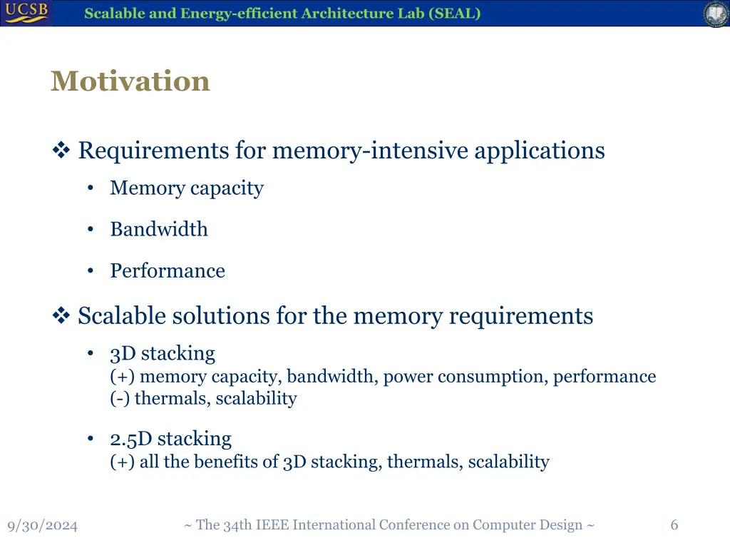 scalable and energy efficient architecture 5