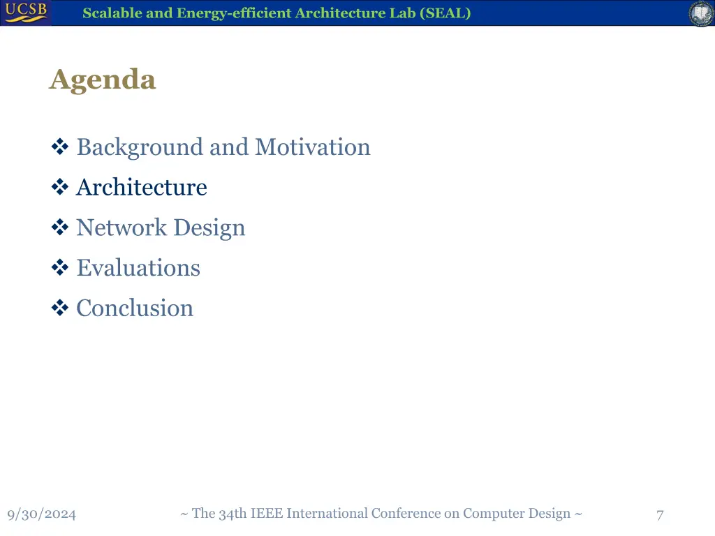 scalable and energy efficient architecture 6