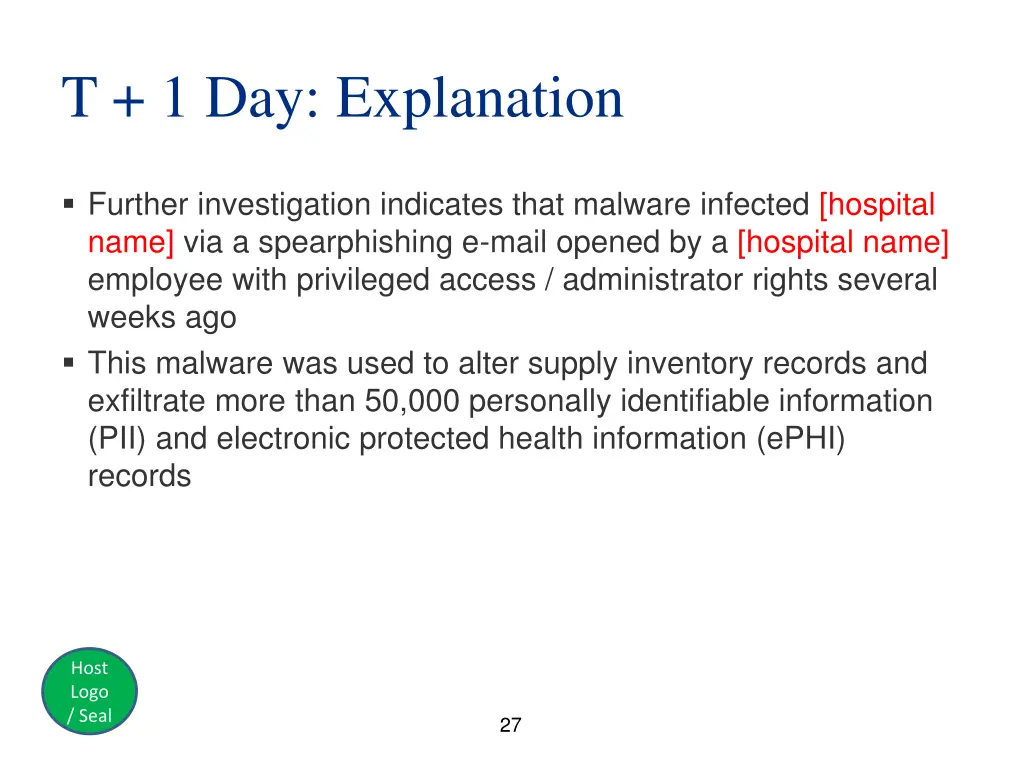 t 1 day explanation