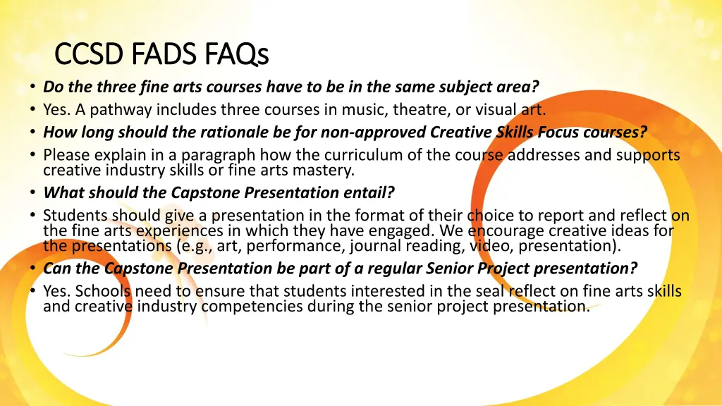 ccsd fads faqs ccsd fads faqs do the three fine