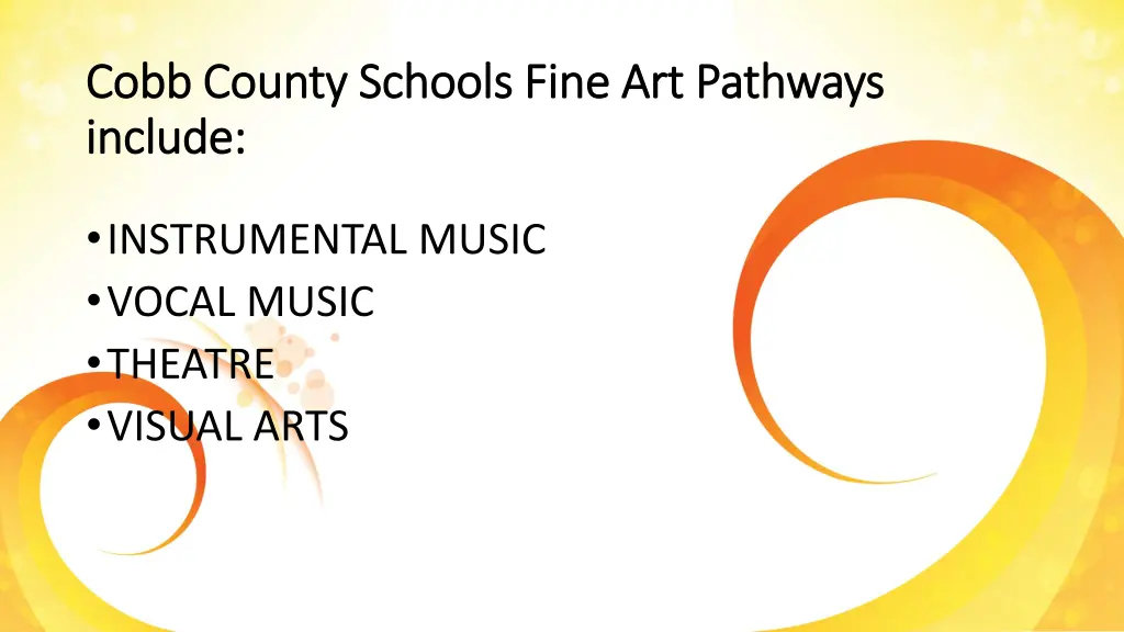 cobb county schools fine art pathways cobb county