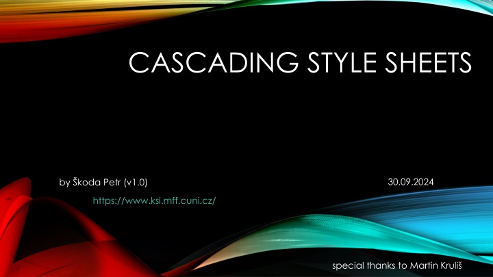 cascading style sheets