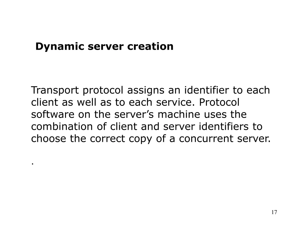 dynamic server creation 1