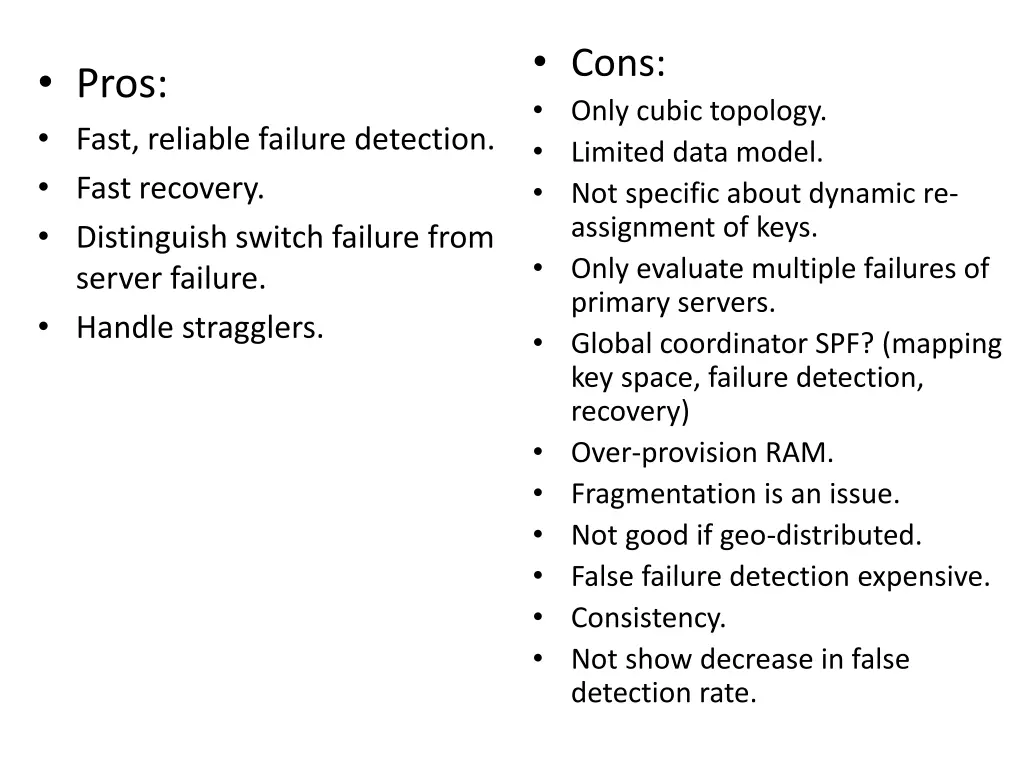 cons only cubic topology limited data model