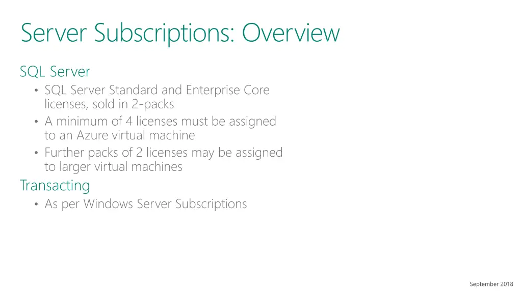 server subscriptions overview 1