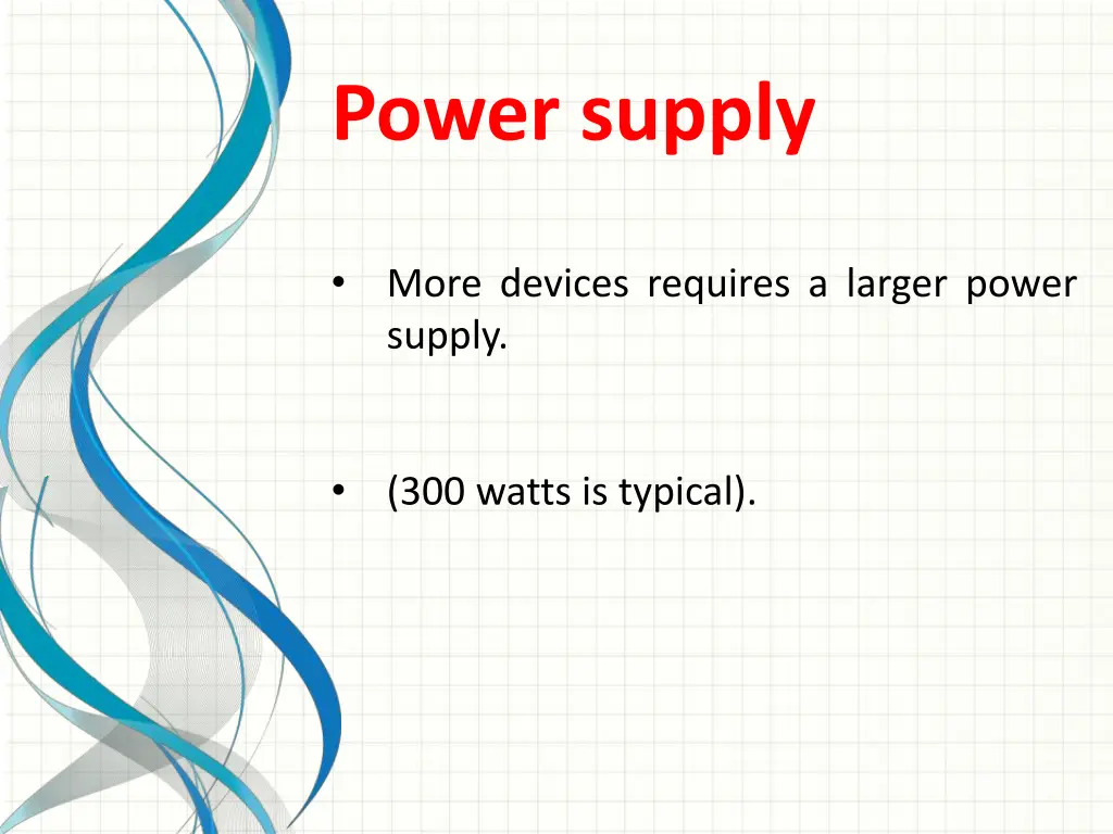 power supply