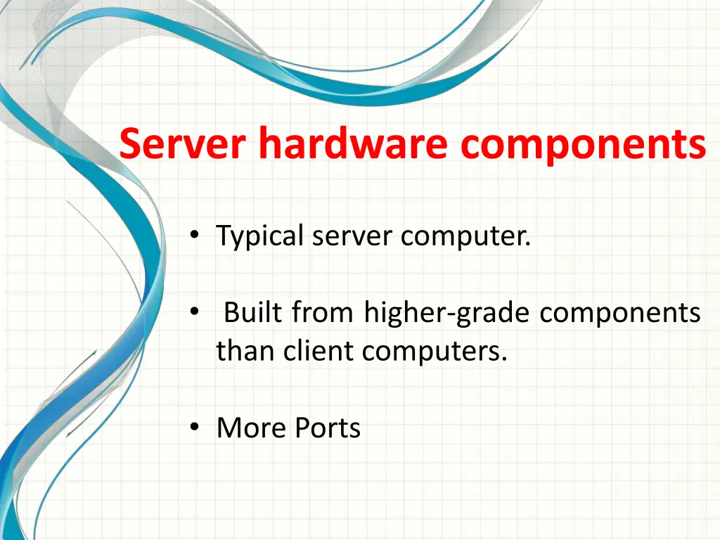 server hardware components