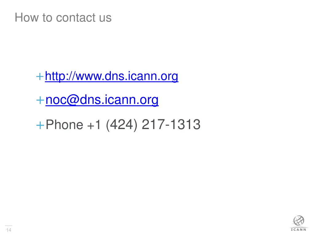 how to contact us