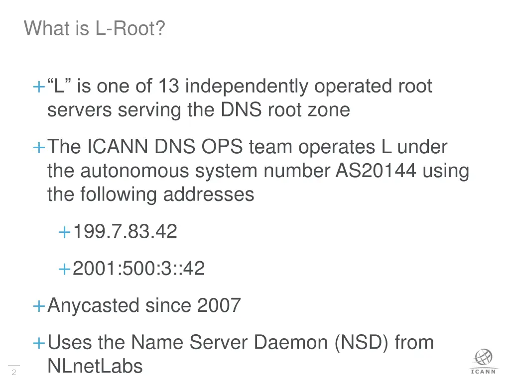 what is l root