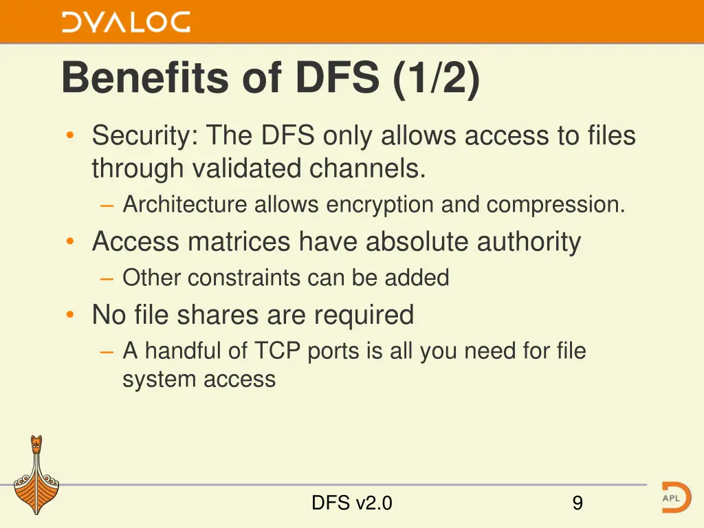 benefits of dfs 1 2