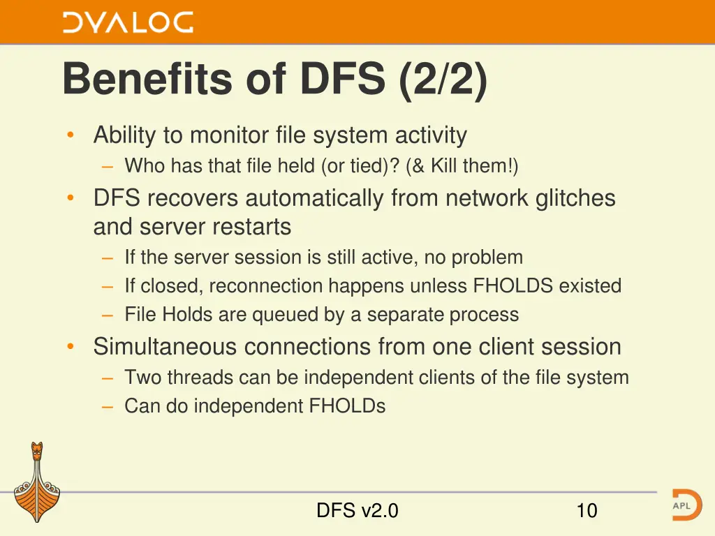 benefits of dfs 2 2