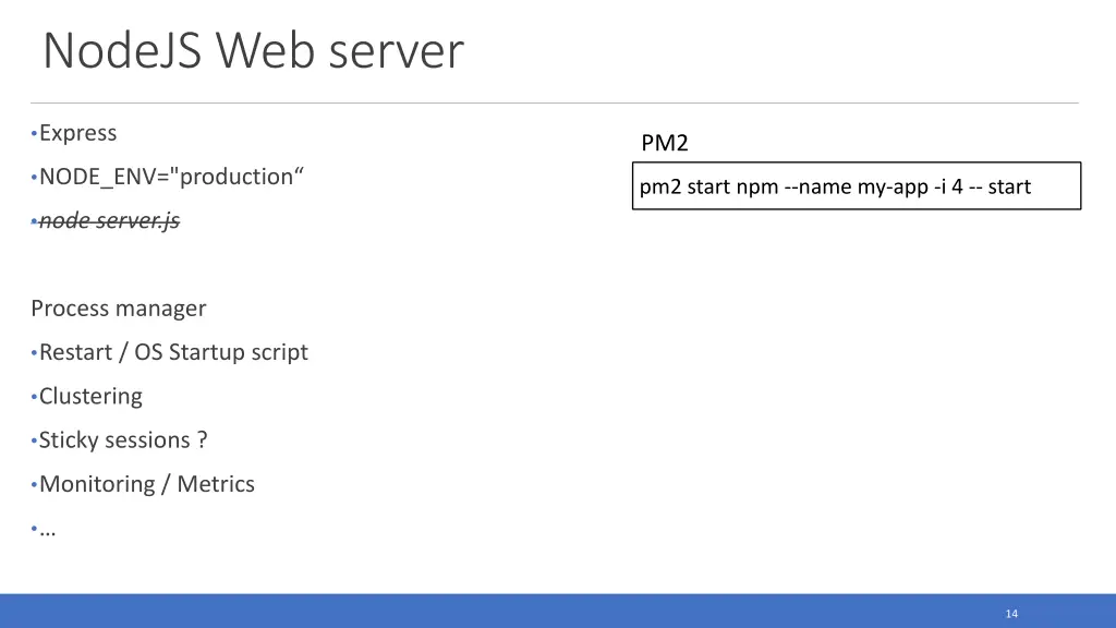 nodejs web server