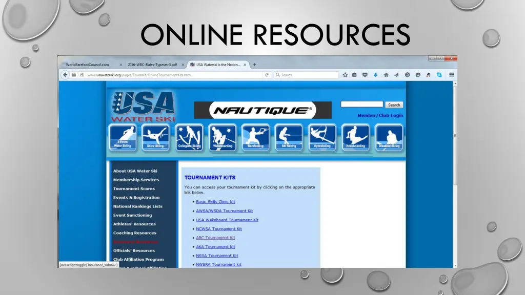 online resources