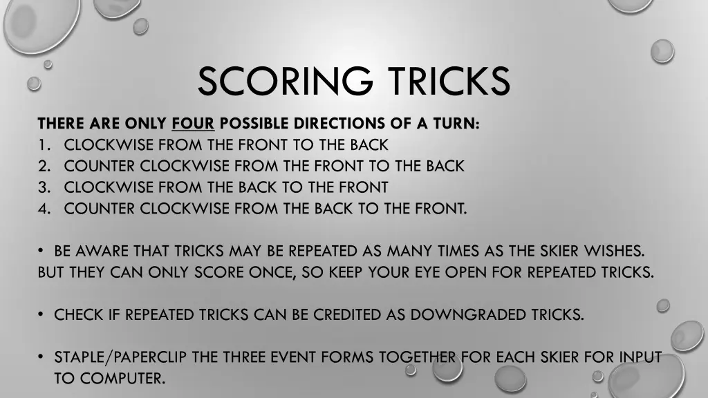 scoring tricks 1