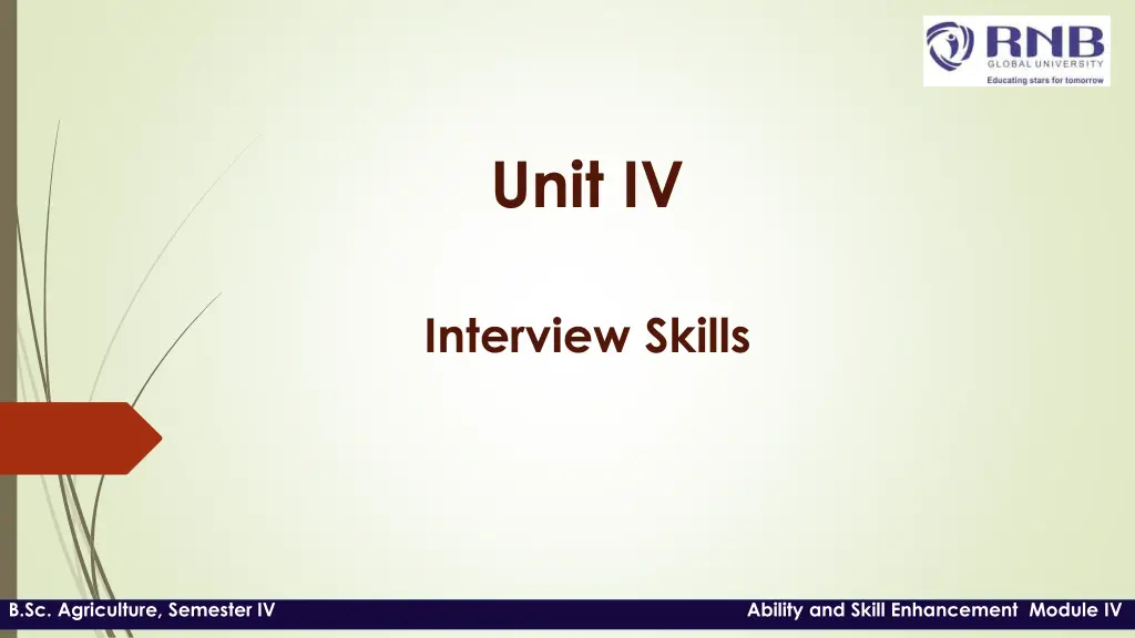 unit iv