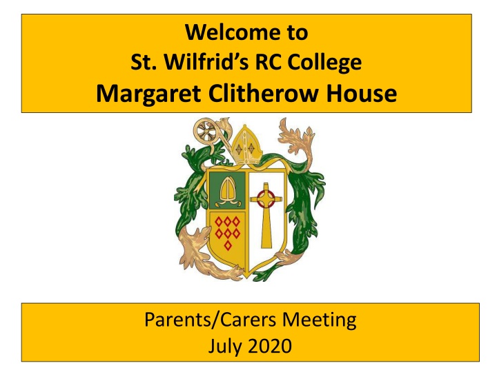 welcome to st wilfrid s rc college margaret