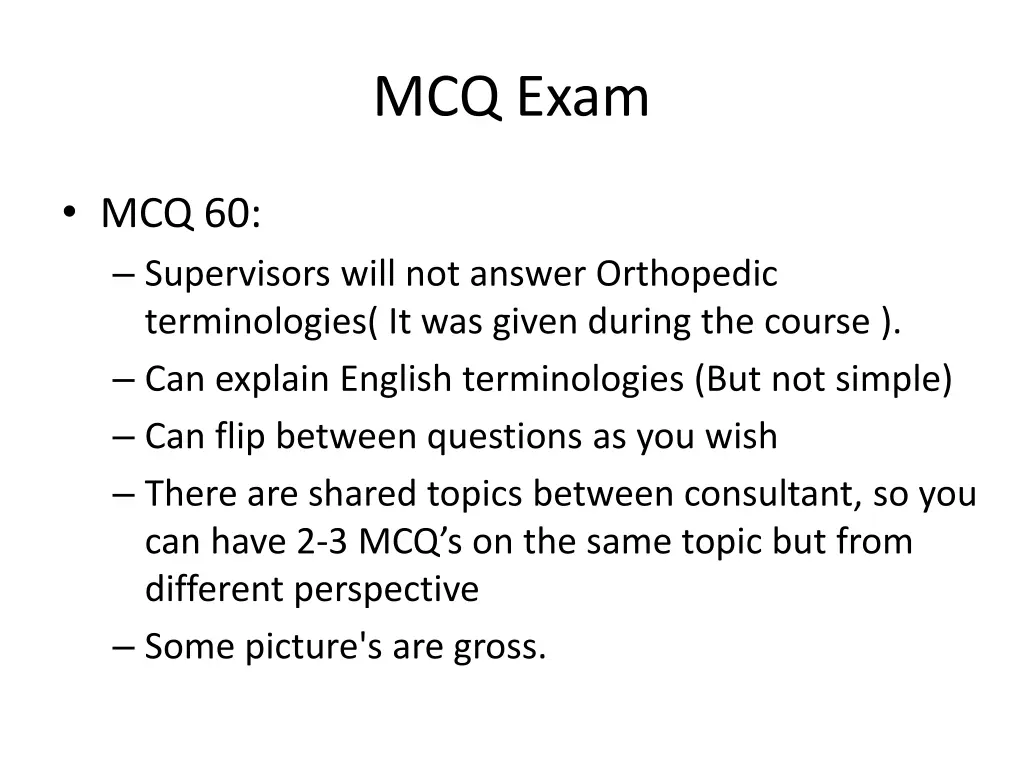 mcq exam 6