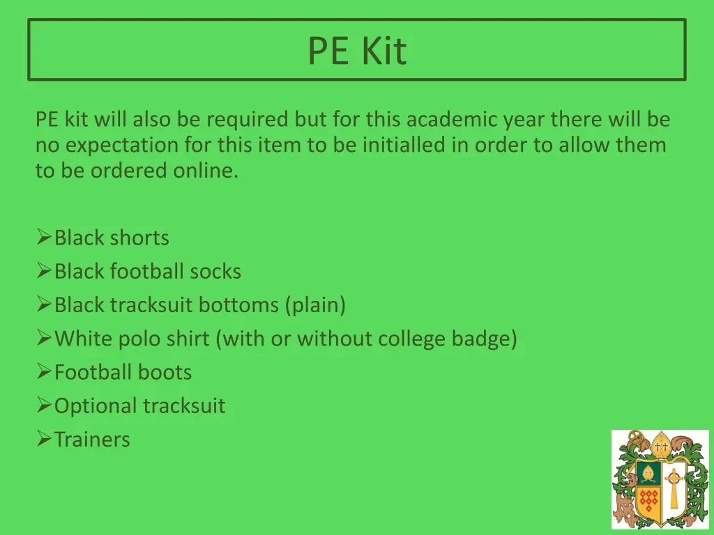 pe kit