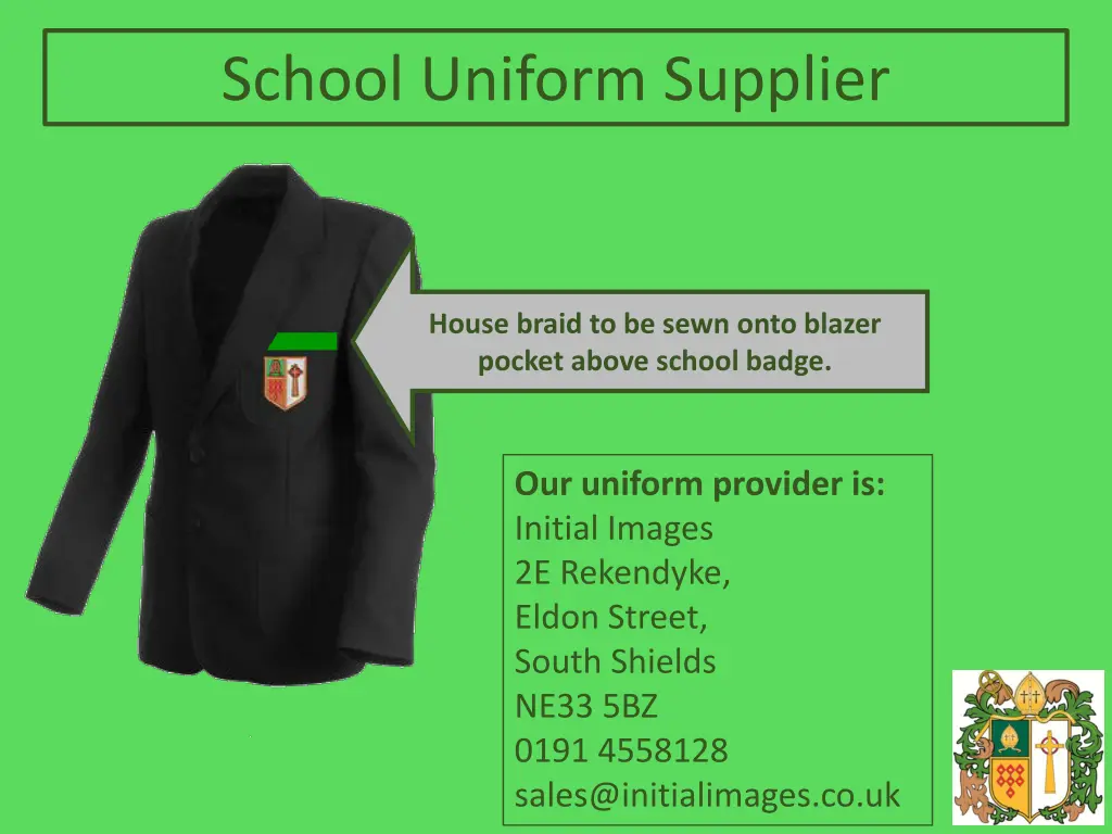 school uniform supplier