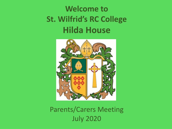 welcome to st wilfrid s rc college hilda house