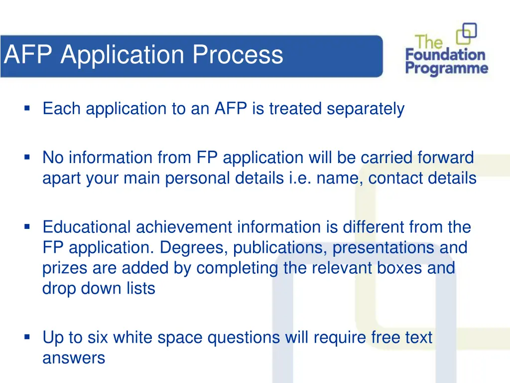 afp application process 1