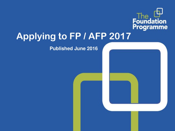 applying to fp afp 2017