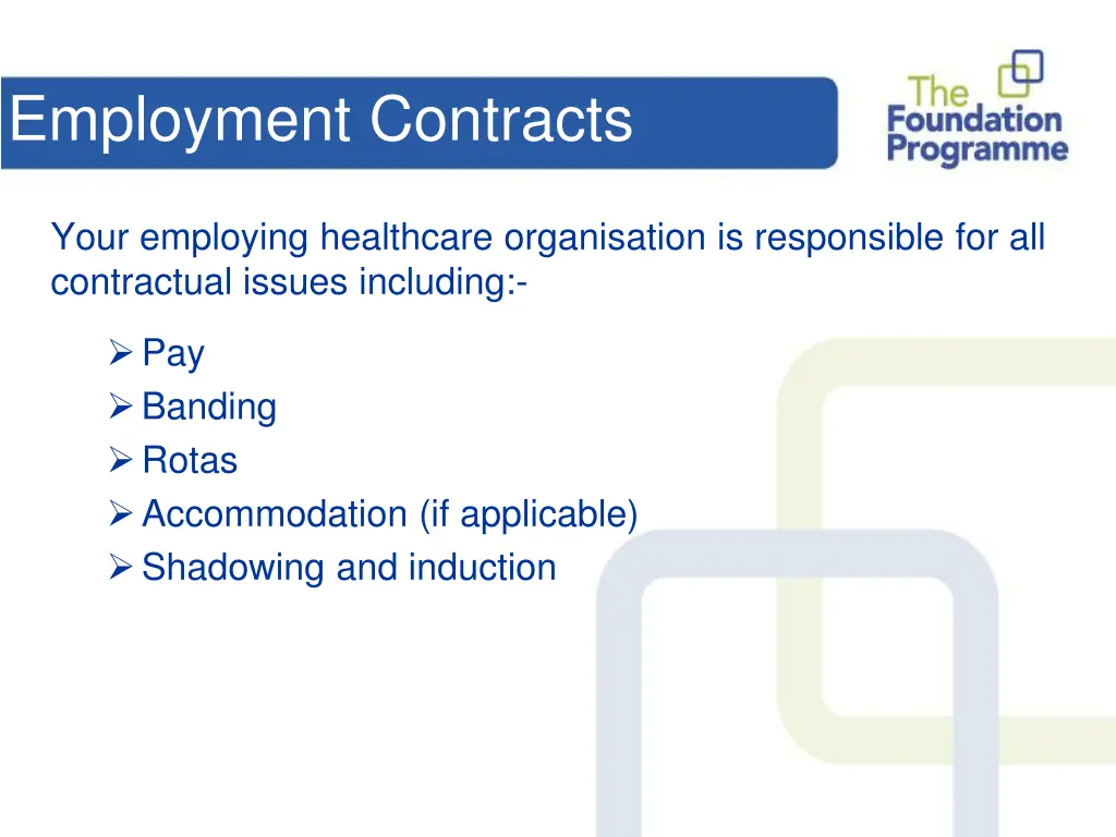 employment contracts