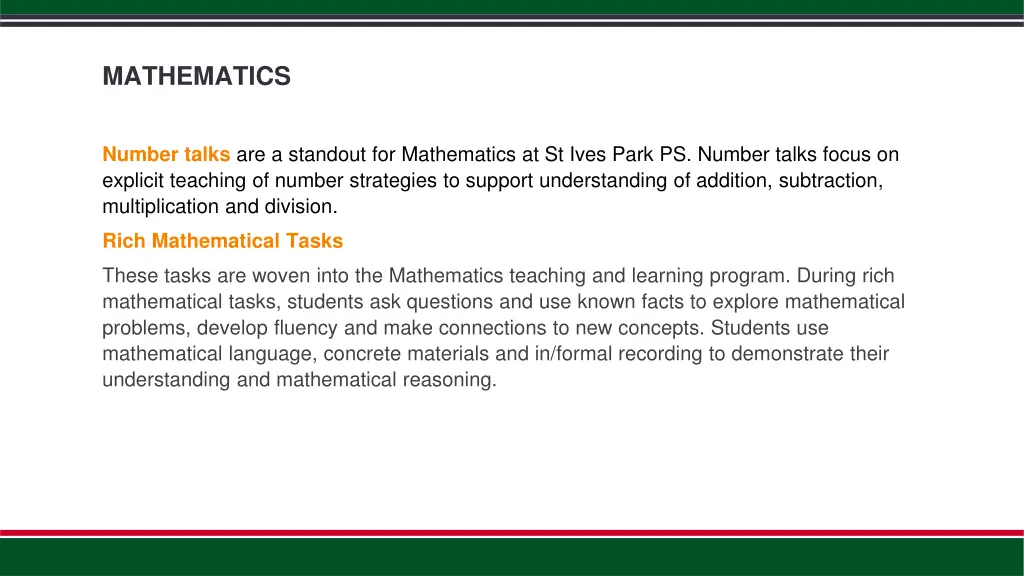 mathematics