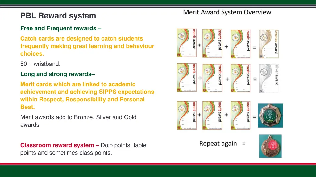 pbl reward system