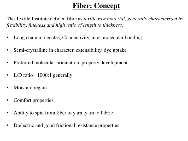 fiber concept