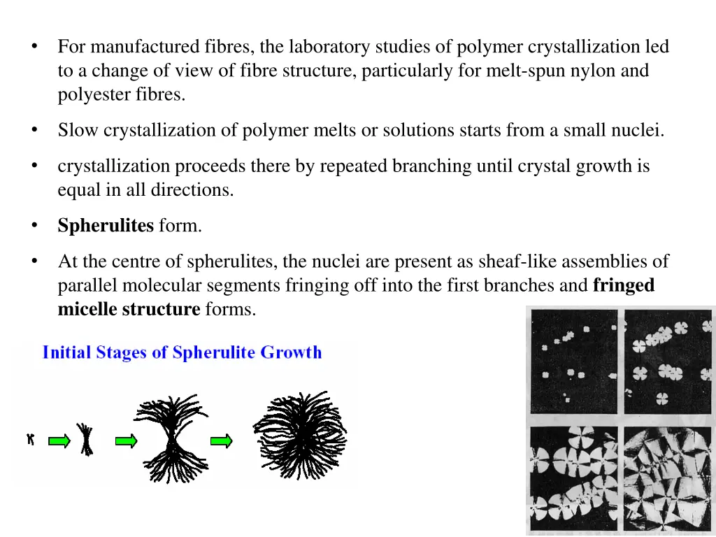 for manufactured fibres the laboratory studies