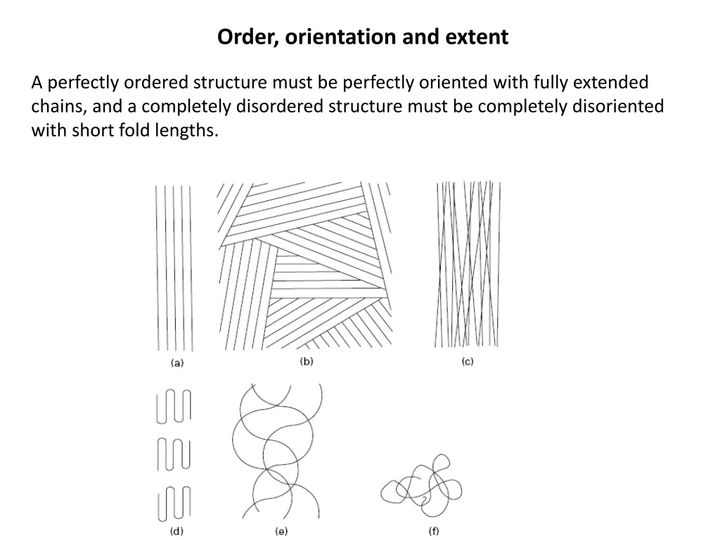 order orientation and extent