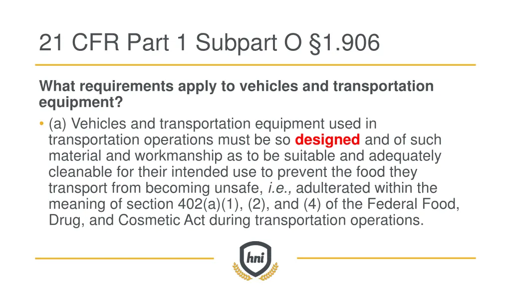 21 cfr part 1 subpart o 1 906