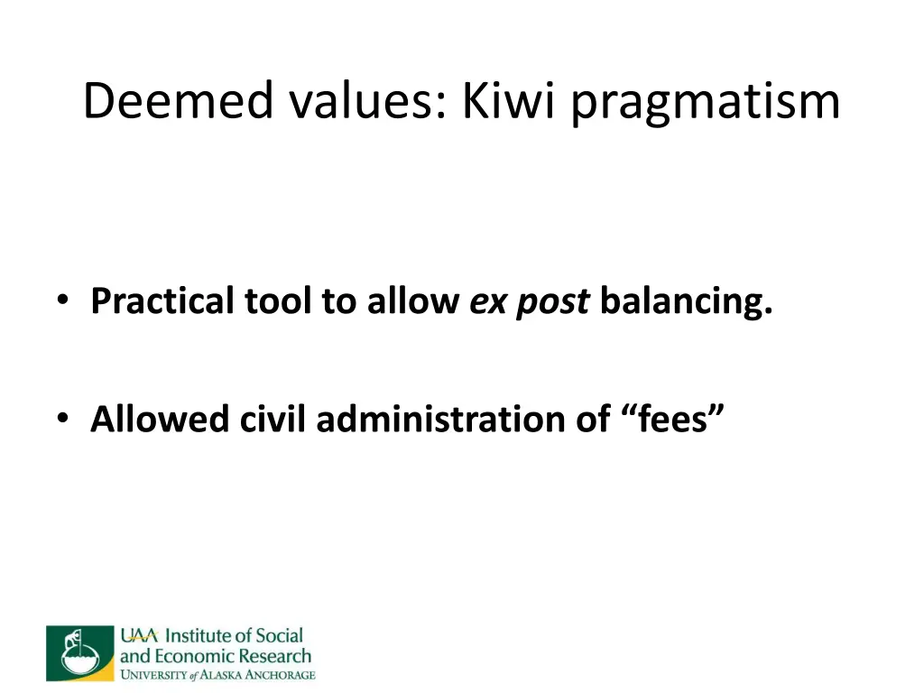 deemed values kiwi pragmatism