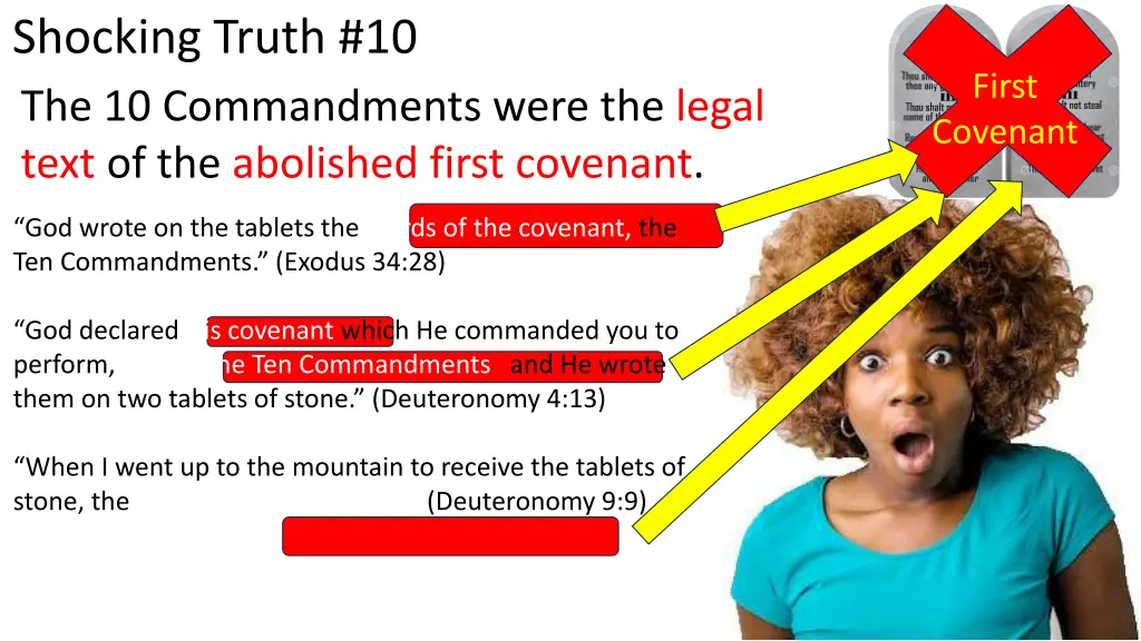 shocking truth 10 the 10 commandments were 14