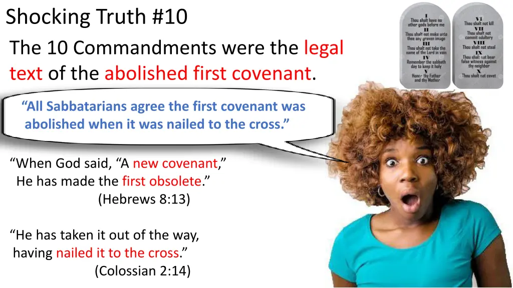 shocking truth 10 the 10 commandments were