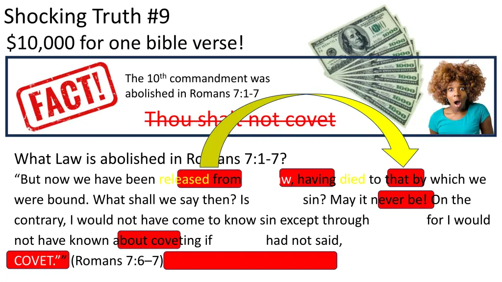 shocking truth 9 10 000 for one bible verse 19